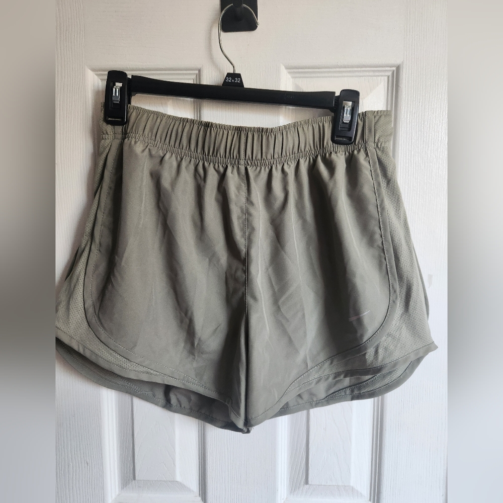 Nike Women's Sage Green Athletic Shorts